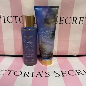 Victoria Secret Twilight Amber Perfume and Lotion Set